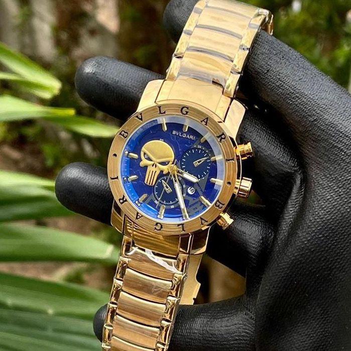 RELOGIO INVICTA E BVLGARI MODELO CAVEIRA