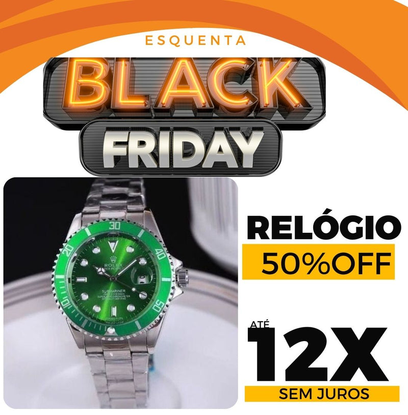 ROLEX DE LUXO PROMOÇÃO (BLACK FRIDAY)