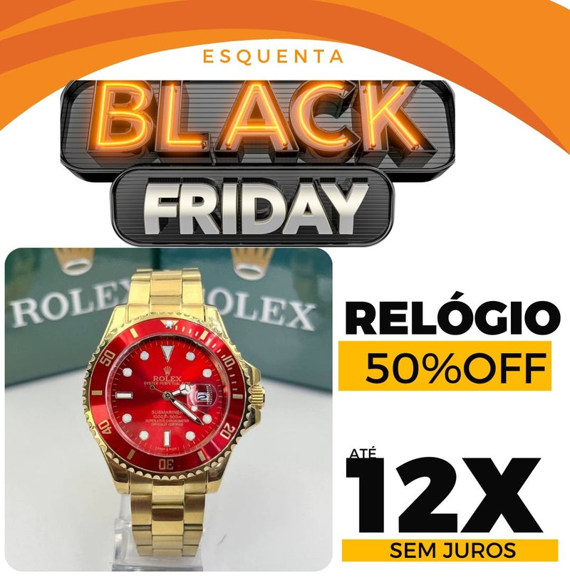 ROLEX DE LUXO PROMOÇÃO (BLACK FRIDAY)