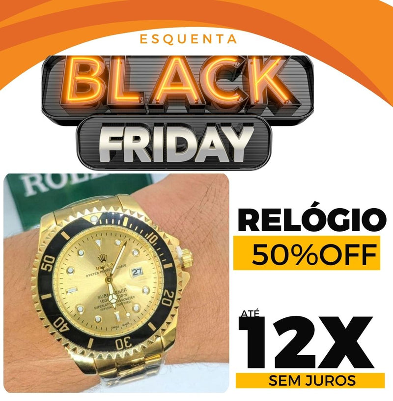ROLEX DE LUXO PROMOÇÃO (BLACK FRIDAY)