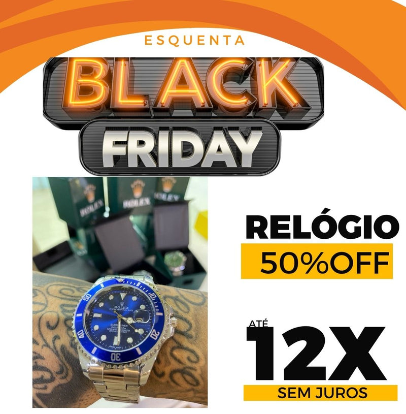ROLEX DE LUXO PROMOÇÃO (BLACK FRIDAY)