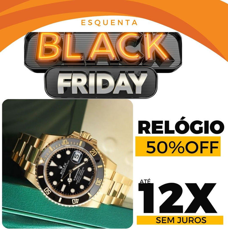 ROLEX DE LUXO PROMOÇÃO (BLACK FRIDAY)
