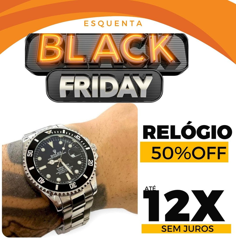ROLEX DE LUXO PROMOÇÃO (BLACK FRIDAY)