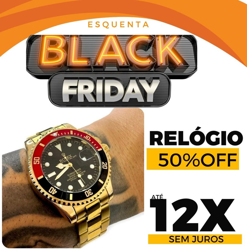 ROLEX DE LUXO PROMOÇÃO (BLACK FRIDAY)