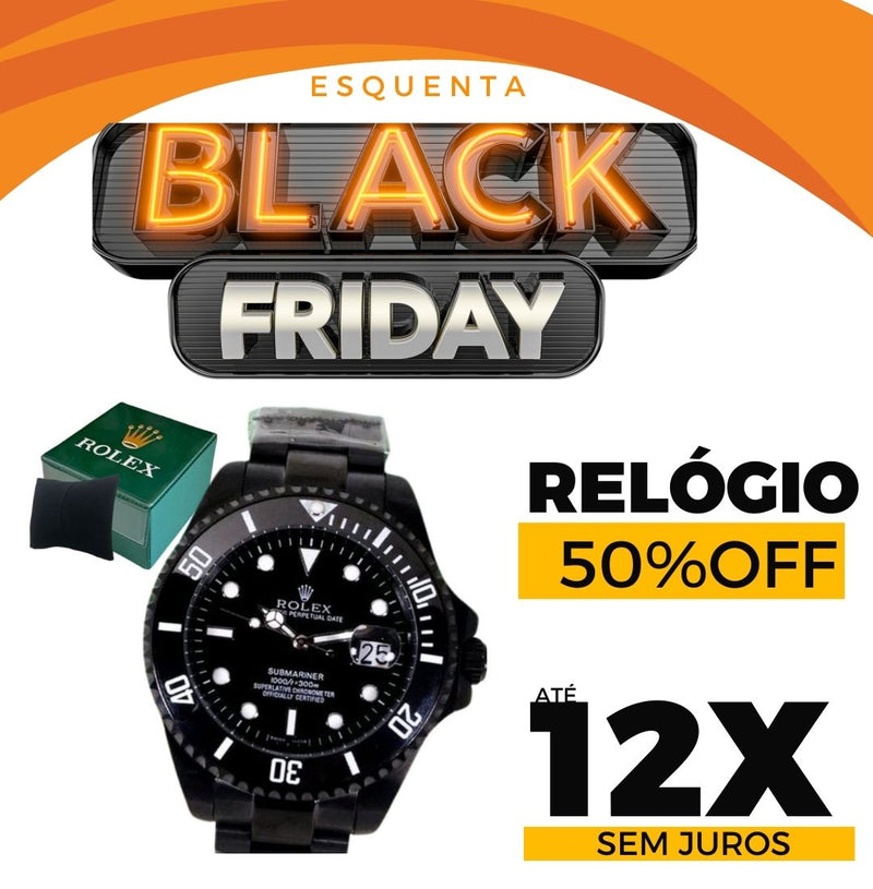 ROLEX DE LUXO PROMOÇÃO (BLACK FRIDAY)