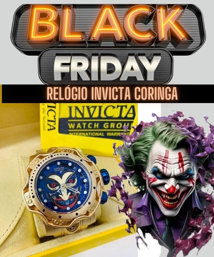 Relógio  Invicta Coringa novidade