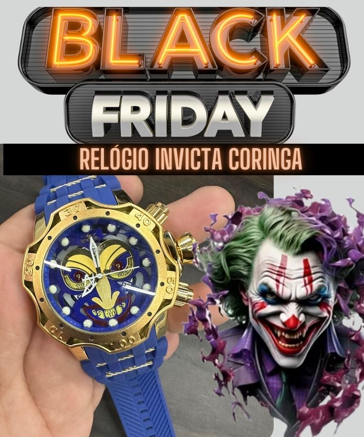 Relógio  Invicta Coringa novidade