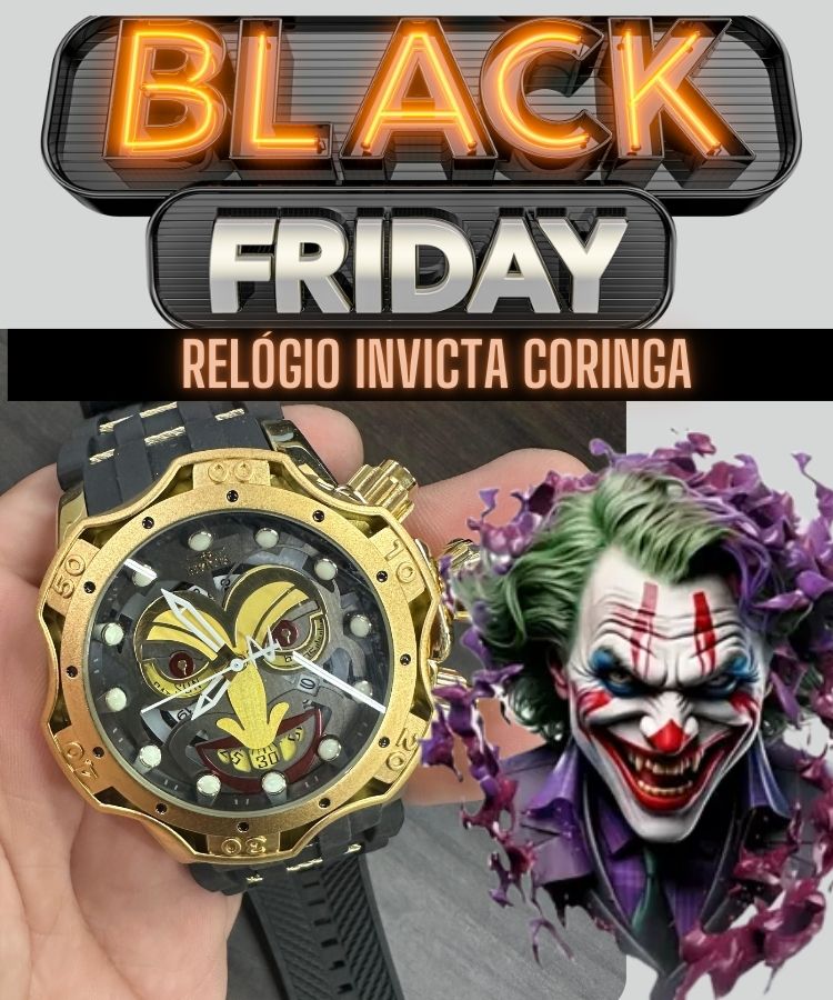 Relógio  Invicta Coringa novidade