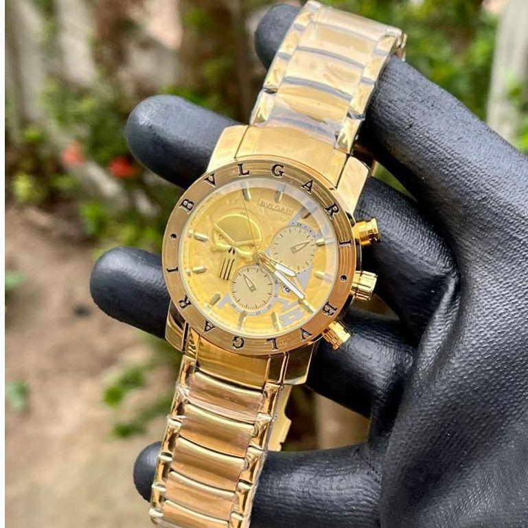 RELOGIO INVICTA E BVLGARI MODELO CAVEIRA