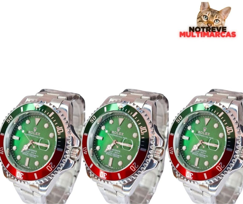 3 RELOGIOS ROLEX SUBSUBMARINER (PROMOÇÂO VALIDO APARTIR DE 3 PEÇAS)
