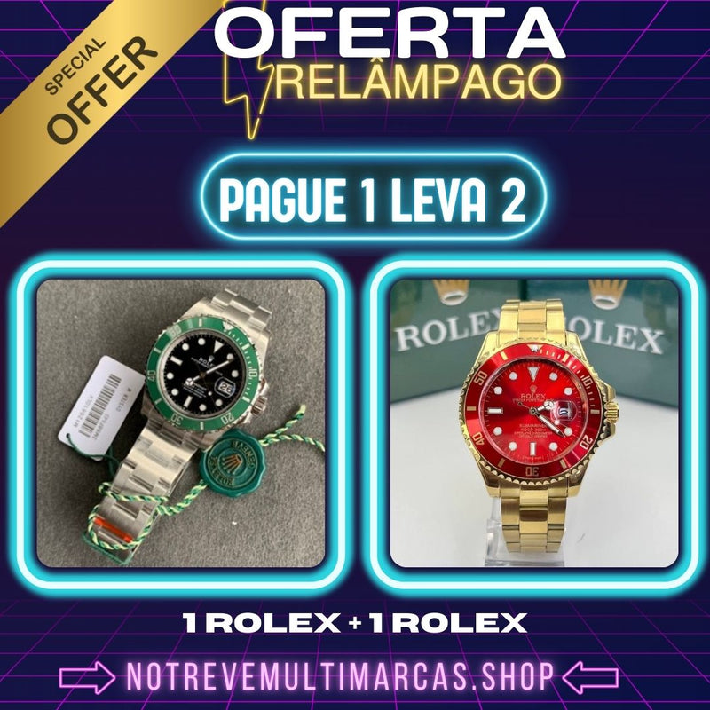 ROLEX (PAGUE 1 LEVA 2) COMBO