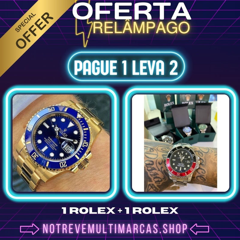 ROLEX (PAGUE 1 LEVA 2) COMBO