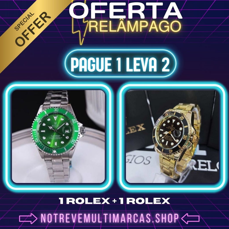 ROLEX (PAGUE 1 LEVA 2) COMBO