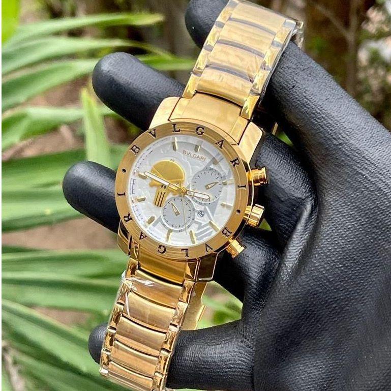 RELOGIO INVICTA E BVLGARI MODELO CAVEIRA