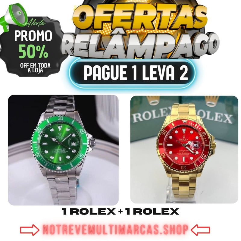 ROLEX (PAGUE 1 LEVA 2) COMBO