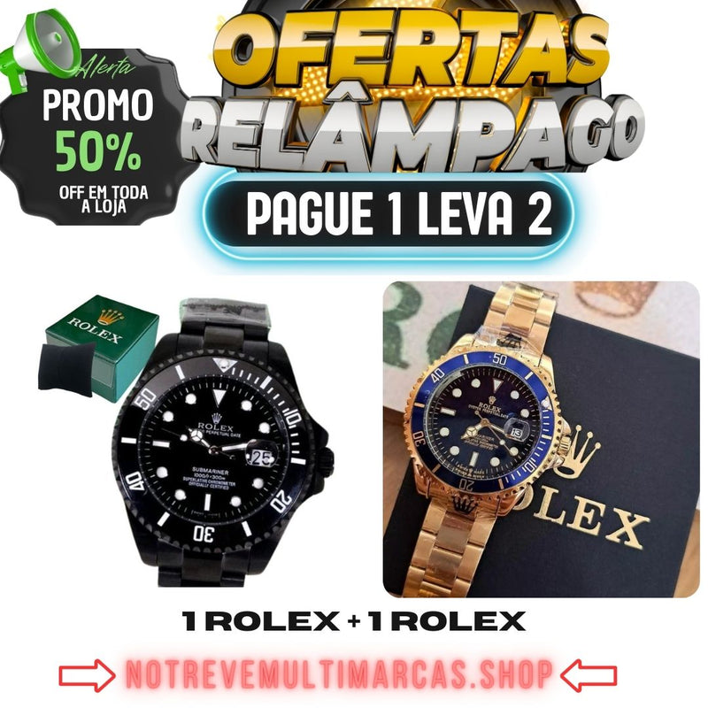 ROLEX (PAGUE 1 LEVA 2) COMBO