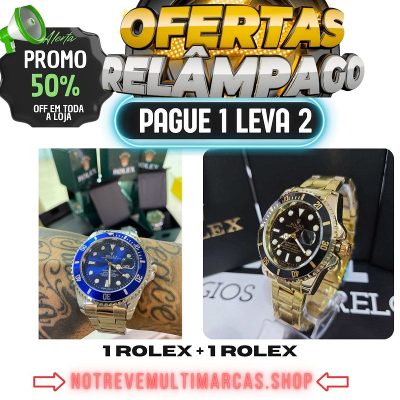 ROLEX (PAGUE 1 LEVA 2) COMBO