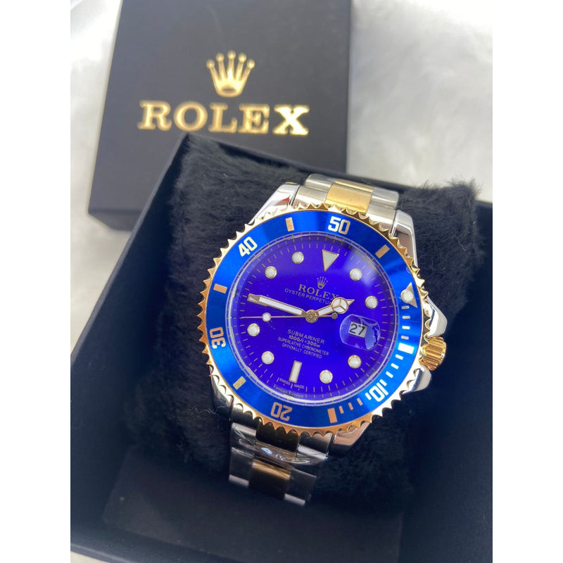 Rolex Submariner Azul Para Homens